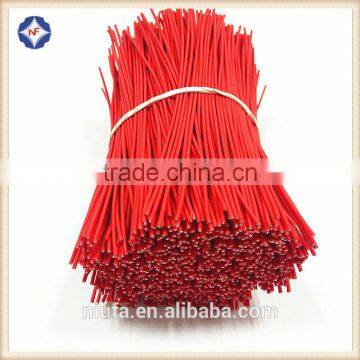 Widely Used Colourful Single Wire Plastic Coated Twist Tie photo-2