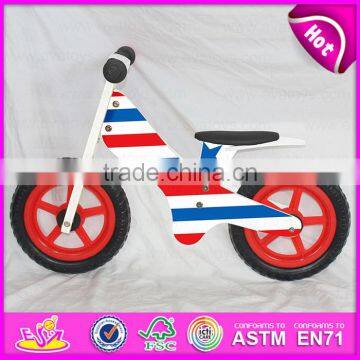 New Design With CE 12 Inch Wooden Bicycle for Kids,Classic Balance Bike Ride on Play Set,Bottom Price Cheap Kids Bicycle W16C118 photo-2