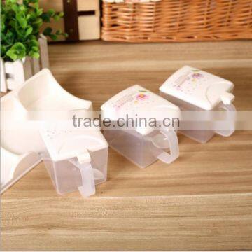 OEM Kitchen Food-Grade Spice Storage Plastic Seasoning Box With 4 Small Box One Set Golden Supplier In photo-3