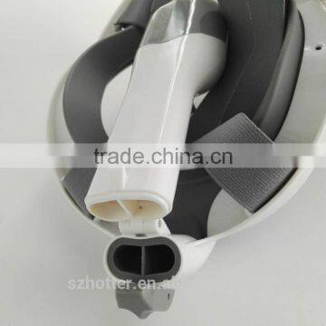 Full Face Snorkel Mask 2.0,2017 New Foldable Full Face Snorkeling Adult Scuba Diving Mask With Detachable GoPro photo-5