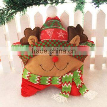 2016 Product Home Decor Christmas Xmas Gift Cute Claus Snowman Santa Pillow Cushion Cover photo-5