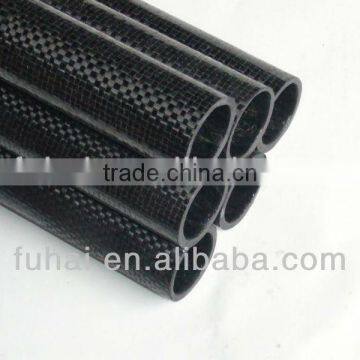 3K Twill Woven or Plain Carbon Fiber Tubing