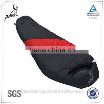 Pongee Fabric Camping Sleeping Bag Mummy Sleeping Bag