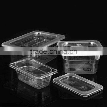 Good quality Unbreakable polycarbonate gn pan plastic full size Gastronorm