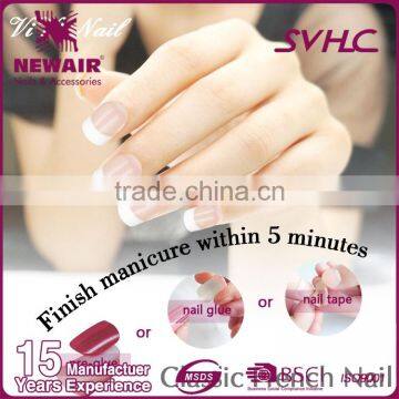 Beautyful Short Artificial French Nails Tip Most Popular Nail Art Designs photo-4