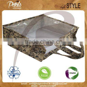 Promotional Tote - See Through Tote - PVC Tote - Jute Tote From India photo-2