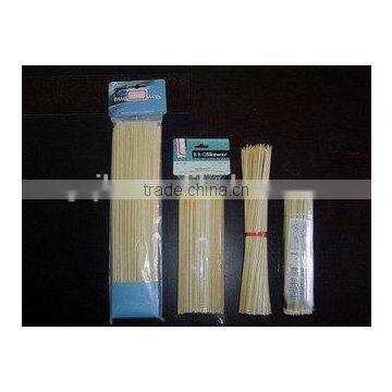 2016 Hot Sales BBQ New Bamboo Stick New Bamboo Skewer 100% Natural Color Bamboo Incense 2.5mm photo-2