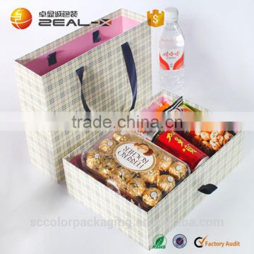 Attractive professional design faster delivery special customized privide for USA chocolate gift box