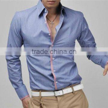 New Luxury Italian Mens Designer Shirts Fashion Casual Long Sleeve Shirts Slim Fit Shirts photo-6