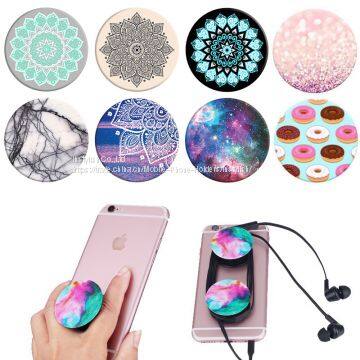 Custom logo printing cell Phone Holders Finger Phone Grip