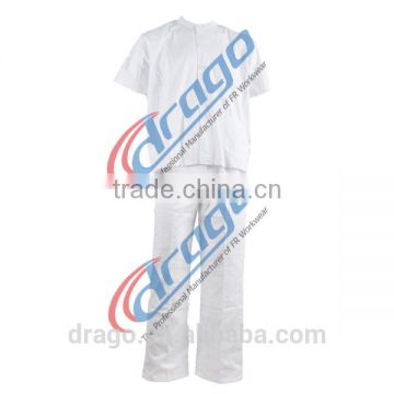 White hospital gown for doctor uniform