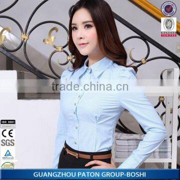 Custom new stylish Ladies blouses and top ladies office wear clothing