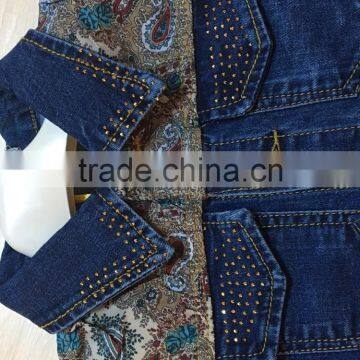 GZY Stock Girl's Jeans Set New Designs Photos High Quality 2017 photo-3