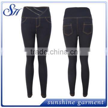 High Quality Jeans Pants for Women Wholesale Woven Trousers Jeans Pants photo-2