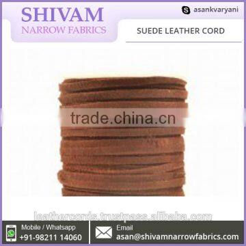 Multi Color Split Suede Leather Cord Wholesale Supplier photo-2