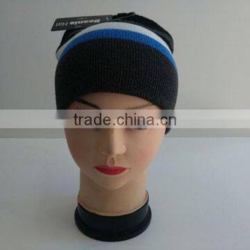 Wholesale Fashion Cheap Winter Acrylic Custom Knitted Beanie Hat photo-4