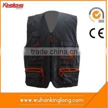 sleeveless shooting fishing vest work wear vest