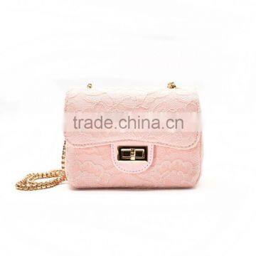 Zm50119b Lace Women Shoulder Bag Simple Lady Chain Bag photo-2
