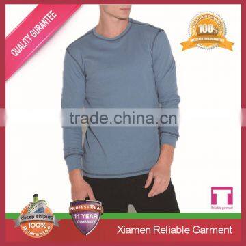 Hot Sale Bulk Soft Cotton Long Sleeve Tshirt Promotional Printing OEM Supplier in China photo-5