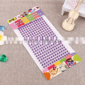 Multicolor Handmade Sticker Creative Mobile Phone Sticker Acrylic Stickers Hand Sticker for Children DIY Stickers photo-3