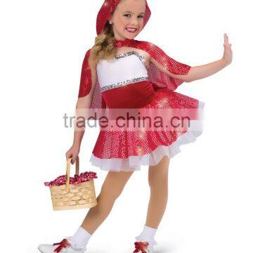 2017 new-kids ballet tutu-Little Red Hat children performance dress