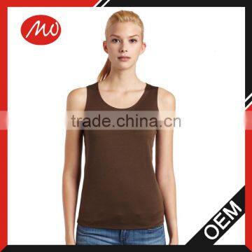 Girl cotton tank top, Girls stylish solid sleeveless top