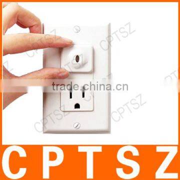 Baby Mate 24 PCS Childproof Electrical Outlet Plugs With 4 Parent Keys (White, 1.3" x 1.1" Plug Size) - Electric Socket Cover - photo-3