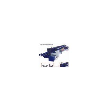 Automatic production line for door frame