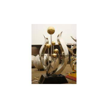 10 Meter Height City Stainless Steel Sculpture photo-2