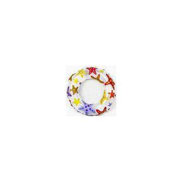 Baby Swimming Inflatable Ring 0.18mm PVC , Water Safe Ring