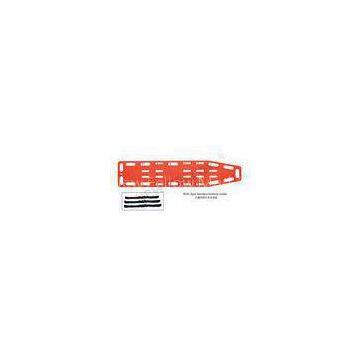 Portable Long Orange Spine Board Stretcher / Backboard With Hand Holes