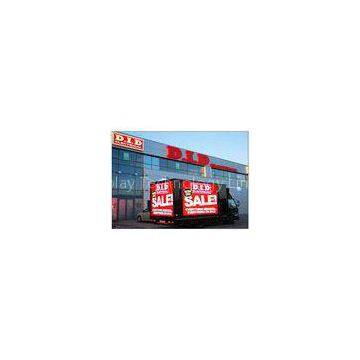 1 / 4 Electronic Large LED Advertising Screen , Outdoor Led Billboards Rental P6 SMD