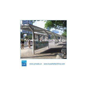 Attractive Custom Bus Shelter Stand Led Advertising Scrolling Light Box For Display