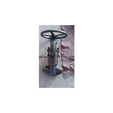 Forged pressure seal gate valves