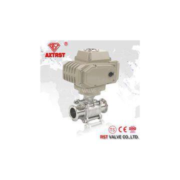3PC Stainless Steel Full Port Floating Butt/Socket Welding Ball Valve 1000WOG With Handle Operated