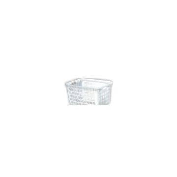 China supply white plastic crates/ basket