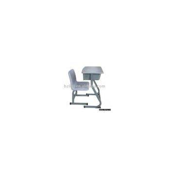 school chair and desk