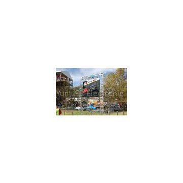 Energy Saving SMD 5050 P8mm 1 R1G1B Slim Power Outdoor Waterproof LED Video Wall Retal