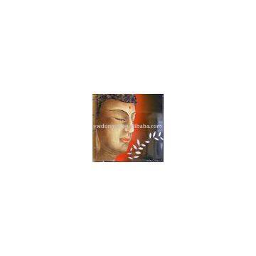 buddha oil painting