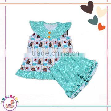 JN27-16 New Model Kids Clothes Wholesale Baby Girl custom design little girl clothes