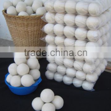 100% wool Laundry felt dryer ball/Eco friendly felt dryer balls