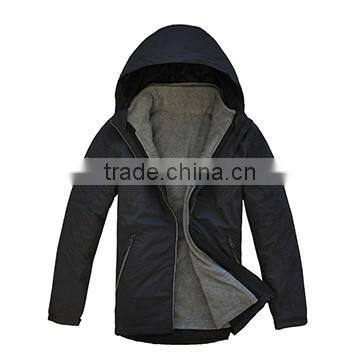 Kid's winter jacket with polar fleece inner jacket 3 in 1 jacket