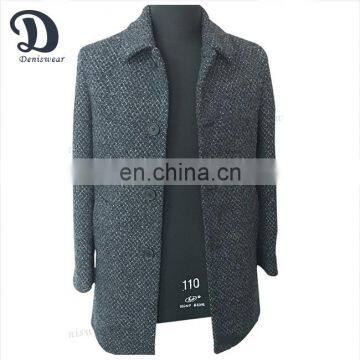 New design men winter padded coat with slant welt