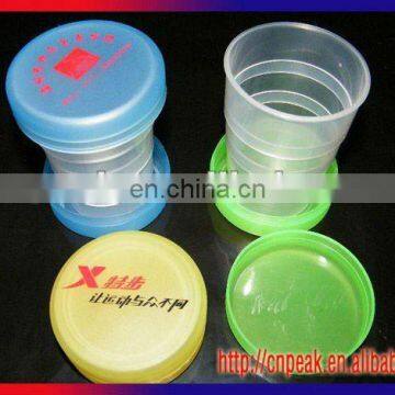 2015 newest item eco-friendly and cheapest fodable water cups