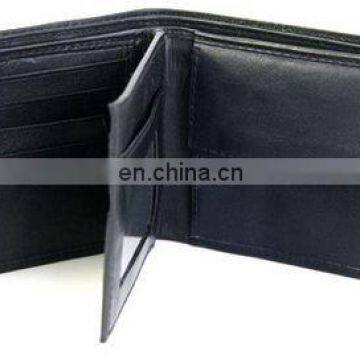 High Quality Wallet in Black Color/ Cowhide leather wallet