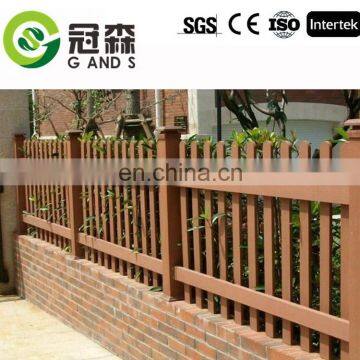 2017 Outdoor an-ti termites waterproof decorative garden wpc fence composite railing