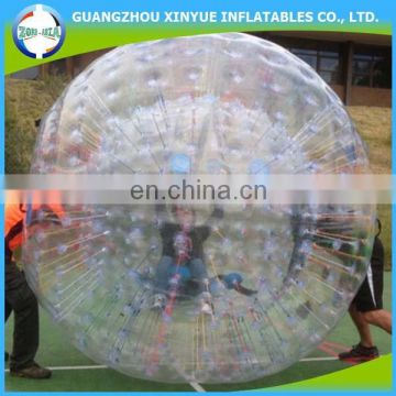 HI CE standard PVC/TPU Germany zipper human bouncy ball