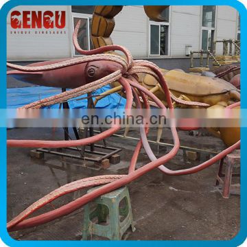 Theme Park Robotic Animatronic Squid Model