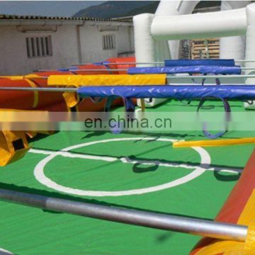 40' inflatable human table soccer