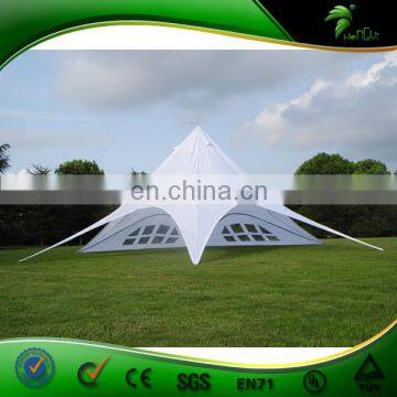 Large Outdoor Event Tents for Sale Star Shaped Sun Tent/Beach Tent Wholesale Price